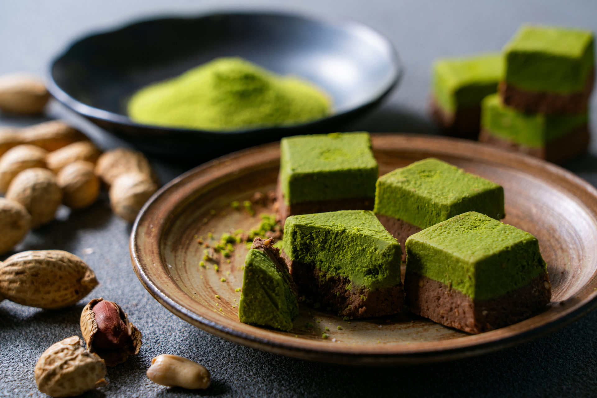 ダブルベイクドチョコレート抹茶味/成田空港のお土産