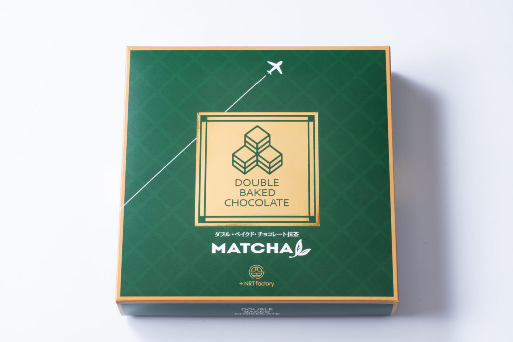 ダブルベイクドチョコレート抹茶味/成田空港のお土産