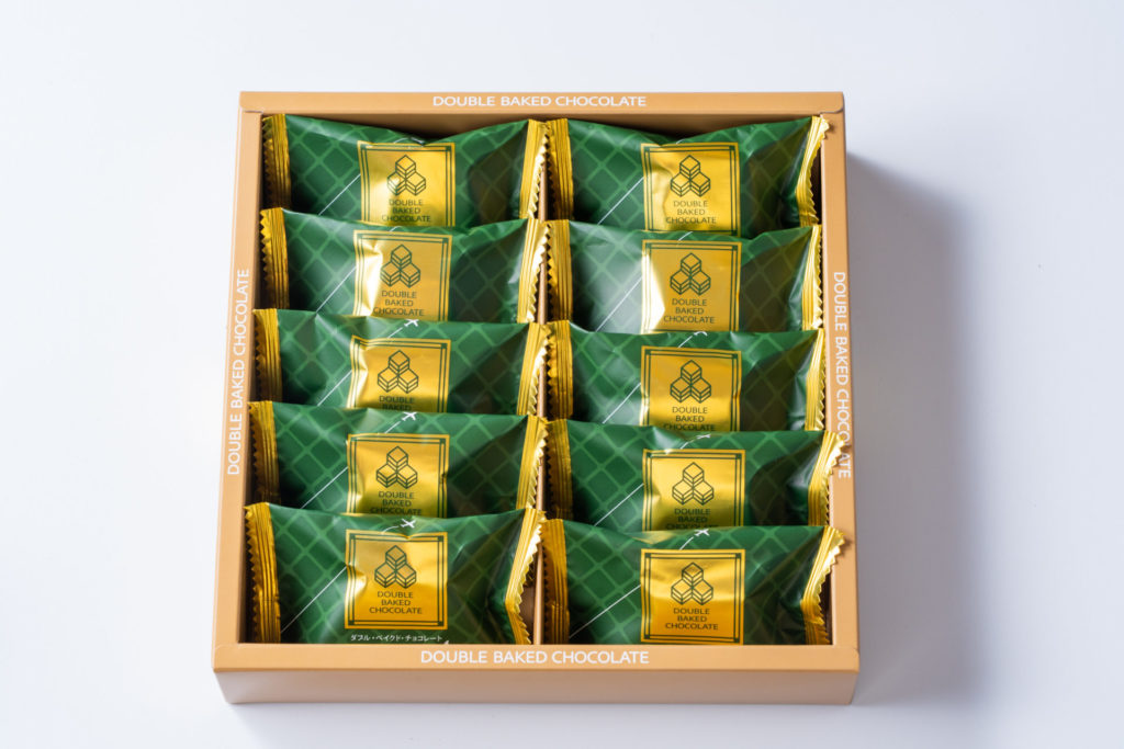 ダブルベイクドチョコレート抹茶味/成田空港のお土産
